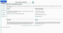 Desktop Screenshot of groovygig.com